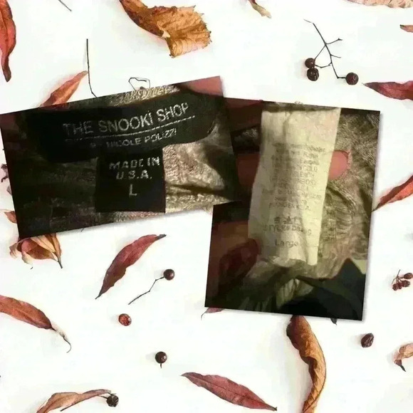 The Snooki Shop by Nicole Polizzi Textured Tan Mock Neck Swing Dress Large - Picture 2 of 3